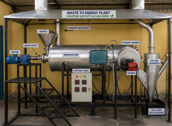 Biochar Making Machine